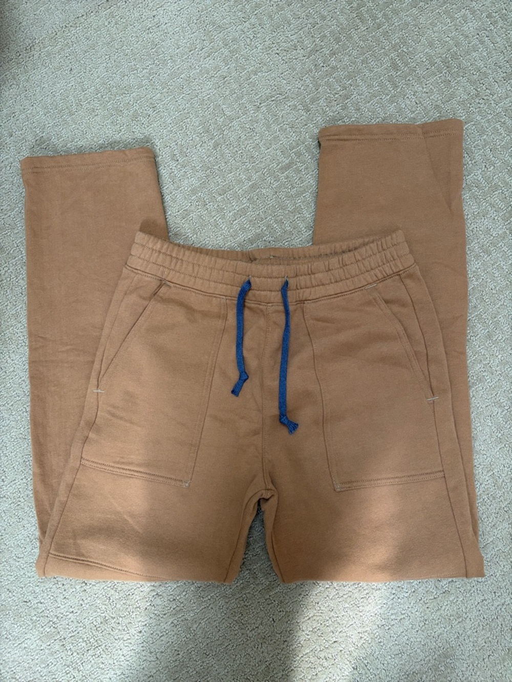 abercrombie kids Camo Sweatpants boys teens 15-16 new nwt camel cargo tan